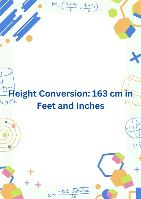 163cm to feet|Convert 163 Centimeters to Feet